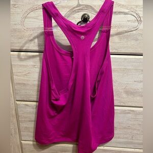 pink lululemon tank top